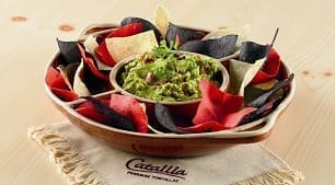 Pre-cut (4) Tricolor Corn Chips